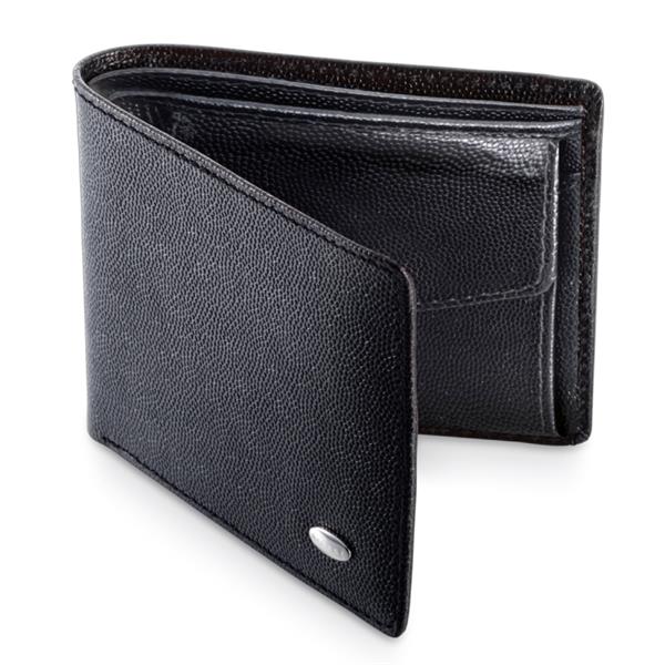 black leather wallet